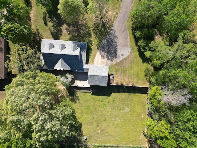 drone / aerial view