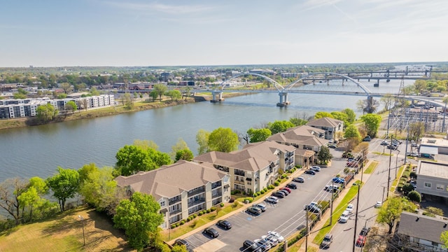 820 N St, Little Rock, AR 72201 - drone / aerial view with a water view