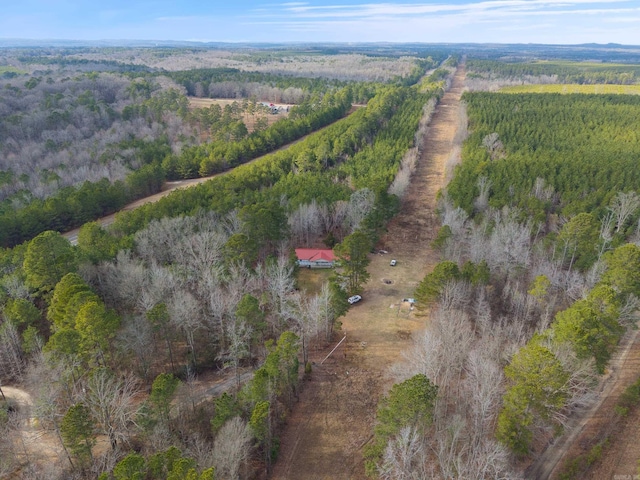 580 Providence Loop, Malvern, AR 72104 - bird's eye view featuring a rural view and a wooded view