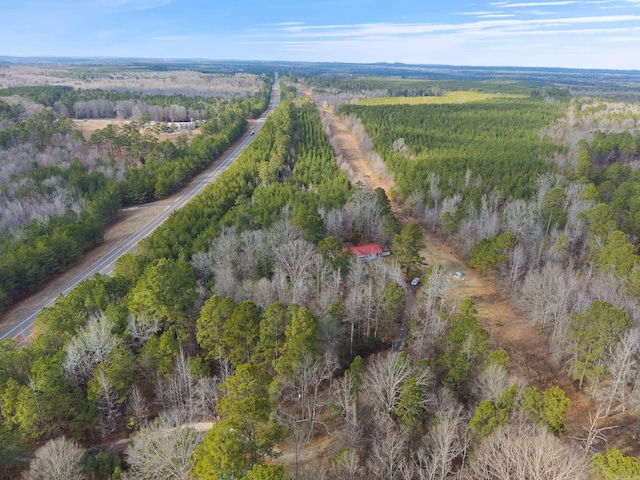 580 Providence Loop, Malvern, AR 72104 - drone / aerial view featuring a forest view