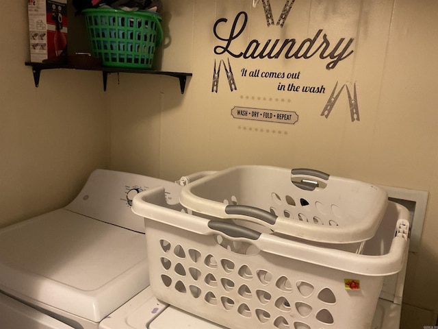 laundry area with laundry area
