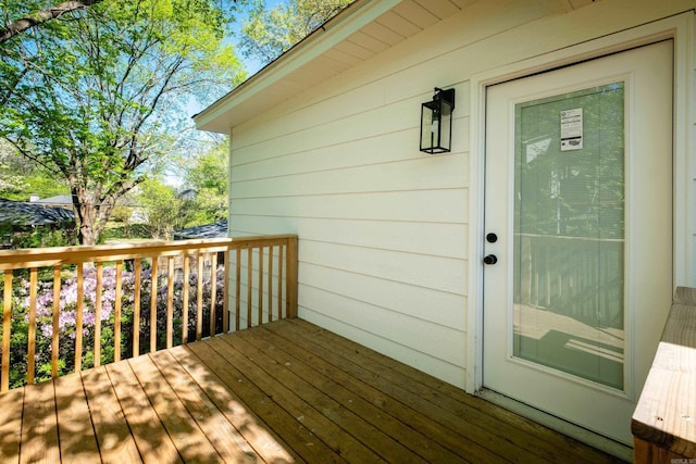 104 Dickson Dr, Little Rock, AR 72207 - view of deck