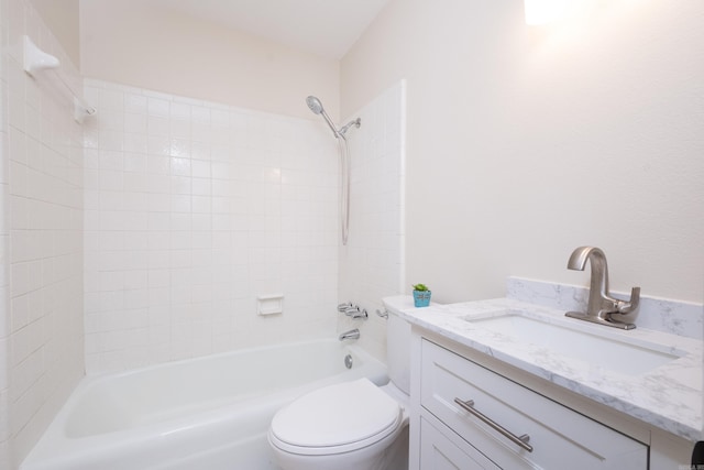 104 Dickson Dr, Little Rock, AR 72207 - full bath with toilet, tub / shower combination, and vanity