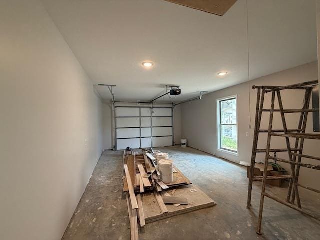 615 N Pruett, Paragould, AR 72450 - garage featuring recessed lighting and a garage door opener
