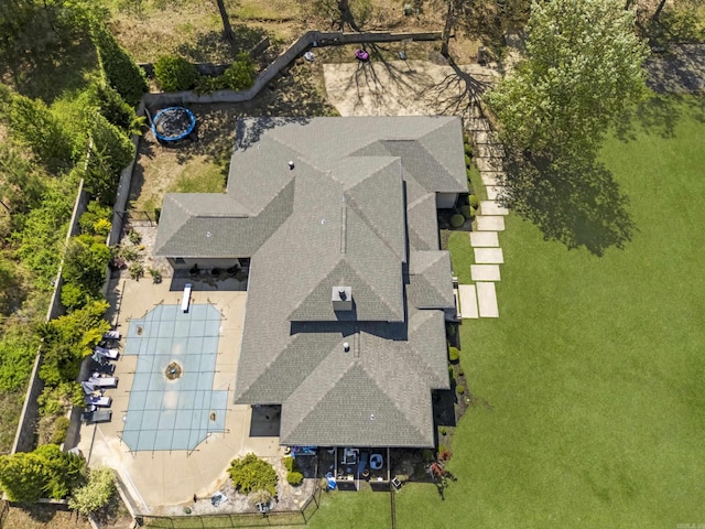 drone / aerial view