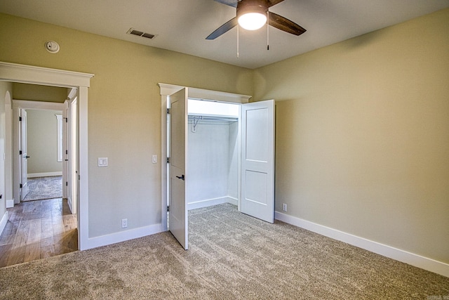 7 San Pablo Ln, Hot Springs Village, AR 71909 - unfurnished bedroom with visible vents, baseboards, and carpet floors