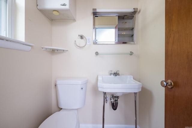 bathroom with toilet