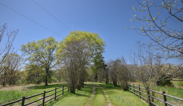 1295 Polk Road 47, Mena, AR 71953 - view of yard featuring a rural view and fence