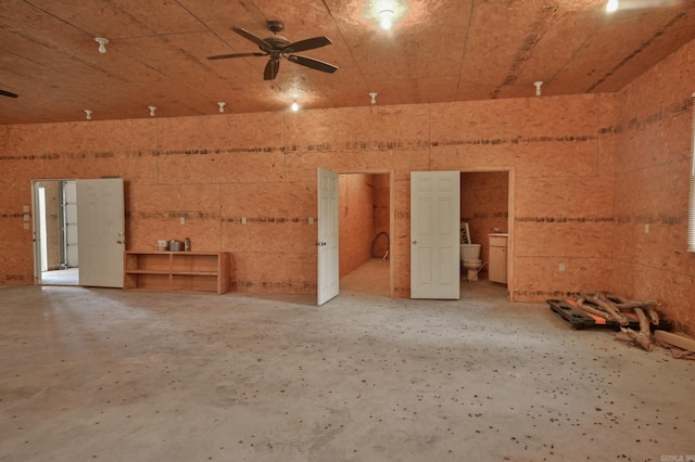 1295 Polk Road 47, Mena, AR 71953 - miscellaneous room featuring ceiling fan