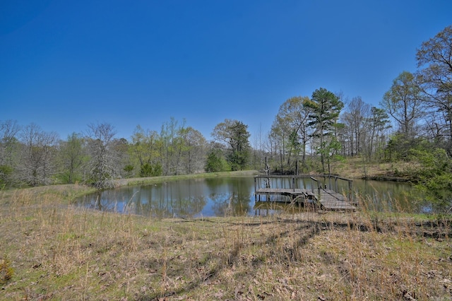 1295 Polk Road 47, Mena, AR 71953 - dock area featuring a water view