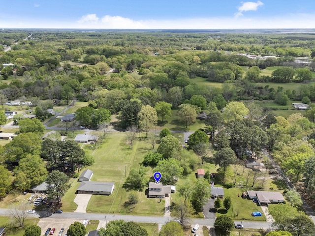 1216 Wade Ave, Judsonia, AR 72081 - drone / aerial view with a view of trees