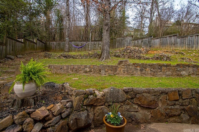 5400 Southwood Rd, Little Rock, AR 72205 - view of yard featuring a fenced backyard