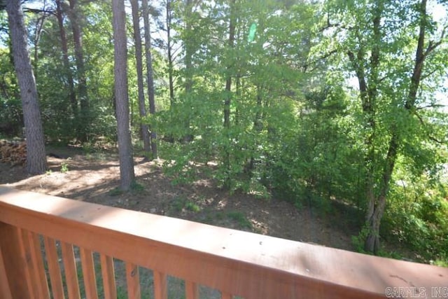 12904 Southridge Dr, Little Rock, AR 72212 - view of yard featuring a balcony