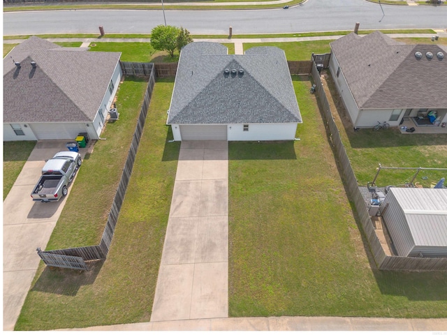 drone / aerial view