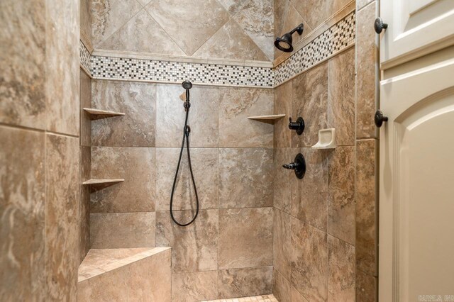 1130 Applewood Dr, Conway, AR 72034 - interior details featuring tiled shower