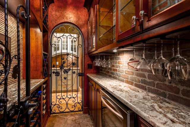 1130 Applewood Dr, Conway, AR 72034 - wine area featuring a bar