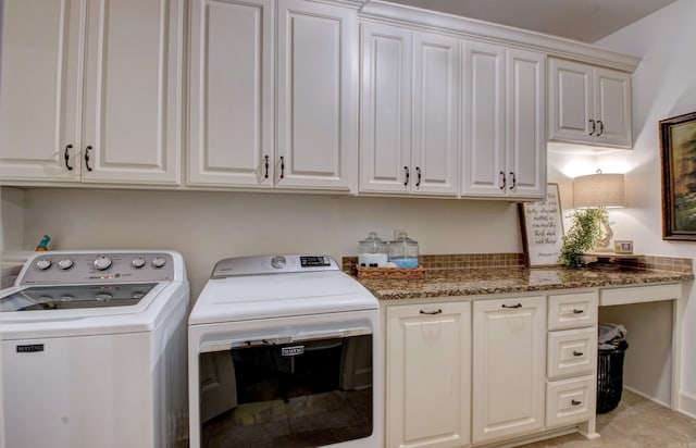 2136 Avondale, Benton, AR 72019 - laundry room with cabinet space and washer and clothes dryer
