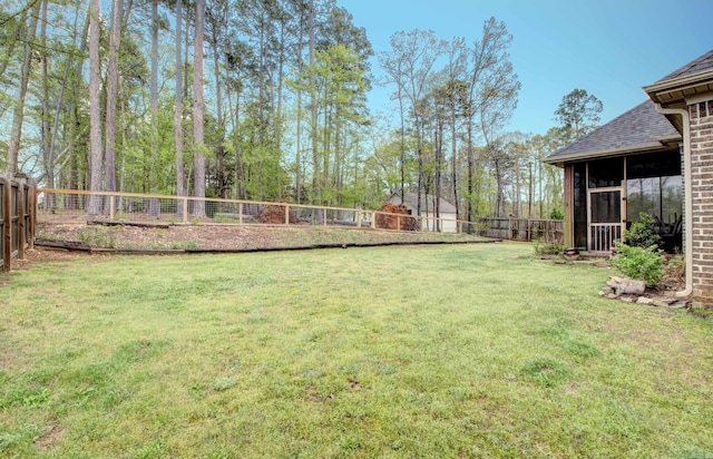 2136 Avondale, Benton, AR 72019 - view of yard with a fenced backyard