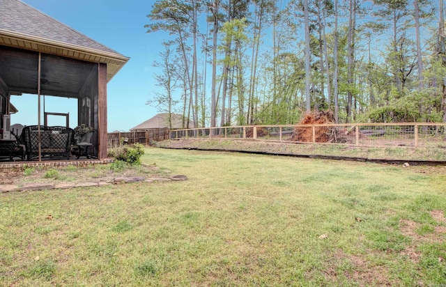 2136 Avondale, Benton, AR 72019 - view of yard featuring a fenced backyard