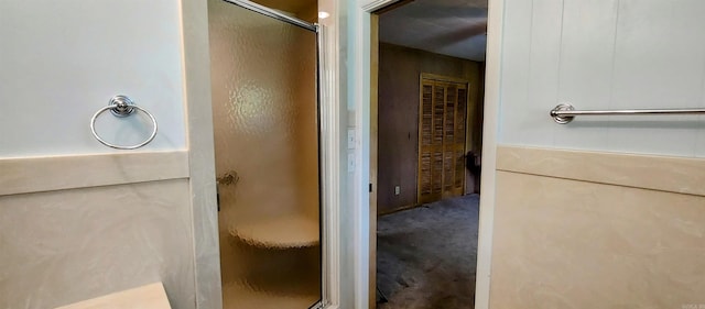 1019 Amanda St, Camden, AR 71701 - bathroom with a stall shower