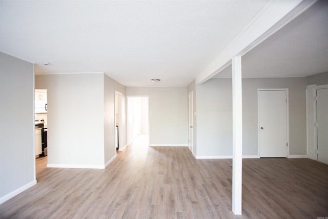 7204 W Wakefield Dr, Little Rock, AR 72209 - interior space featuring light wood-style flooring and baseboards
