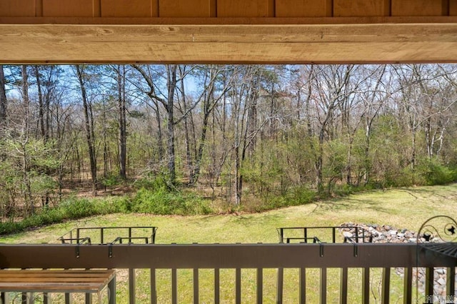 1100 Woodlawn Ave Unit K-61, Hot Springs, AR 71913 - view of yard with a forest view