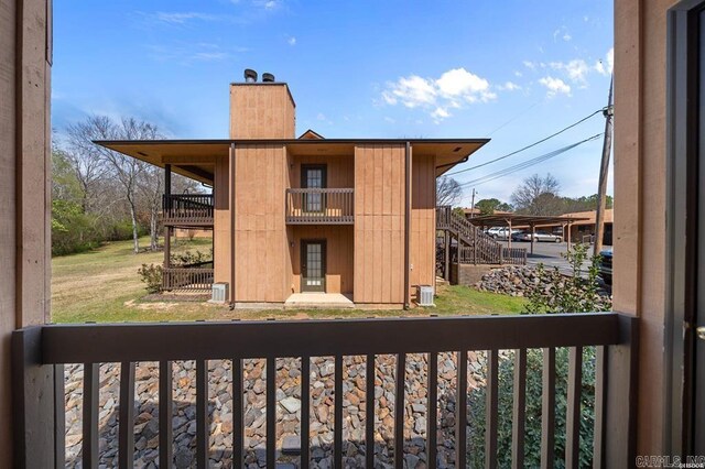 1100 Woodlawn Ave Unit K-61, Hot Springs, AR 71913 - view of balcony