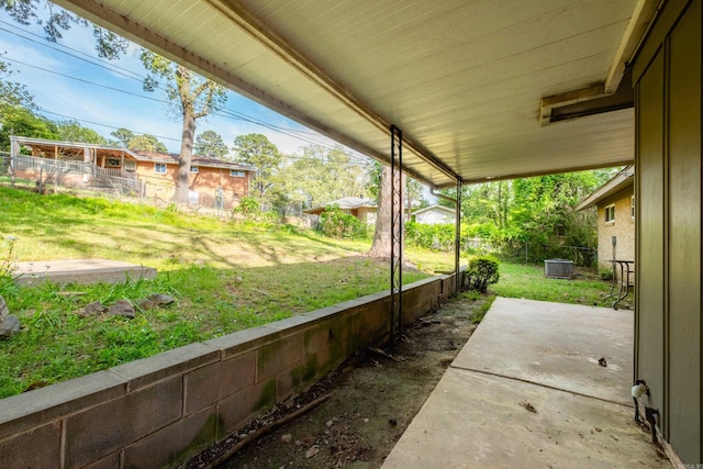 6 Broadmoor Dr, Little Rock, AR 72204 - view of patio / terrace featuring fence
