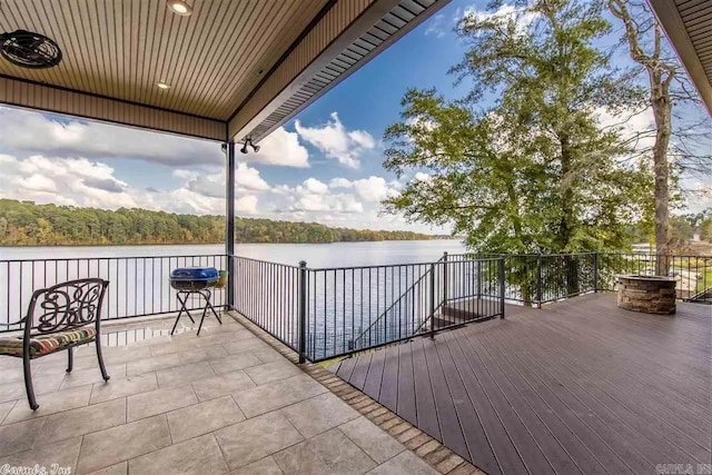 6550 Westminster, Benton, AR 72019 - exterior space with a view of trees and a water view