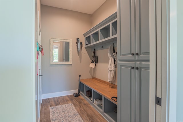 234 Barrett Ln, Cabot, AR 72023 - mudroom with dark wood-style flooring and baseboards