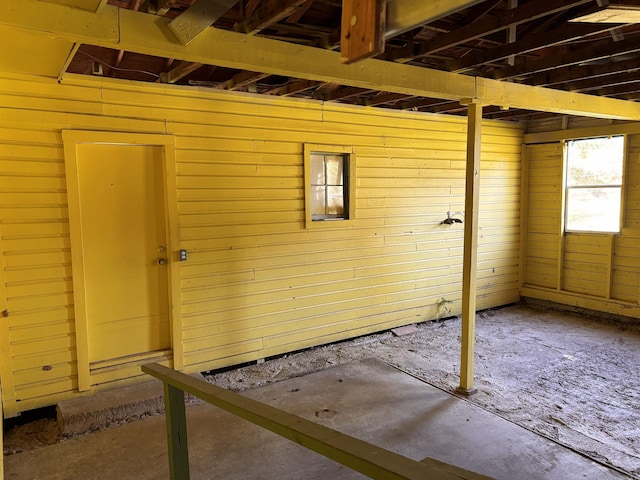view of horse barn