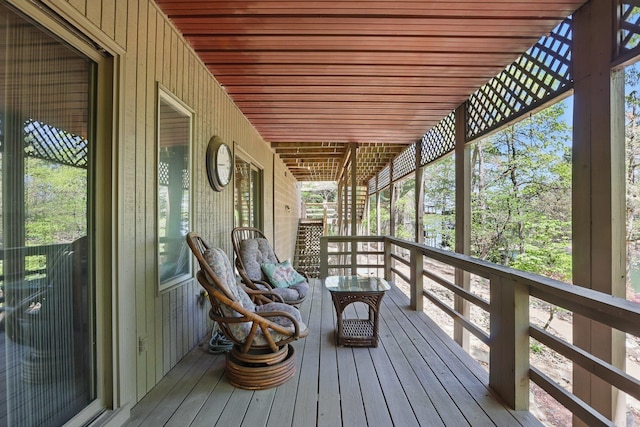 6 Narvaez Way, Hot Springs Village, AR 71909 - view of deck