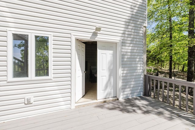 view of deck