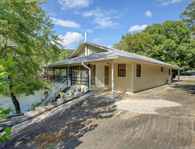 view of country-style home
