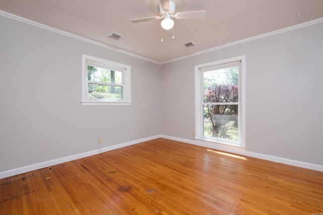 309 Del Rio Dr, Little Rock, AR 72205 - spare room featuring plenty of natural light, baseboards, and visible vents