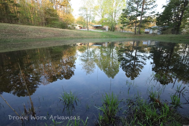 view of water feature