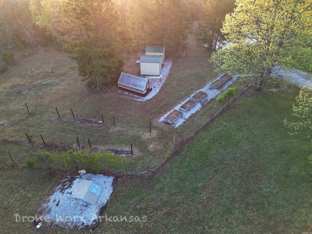 drone / aerial view