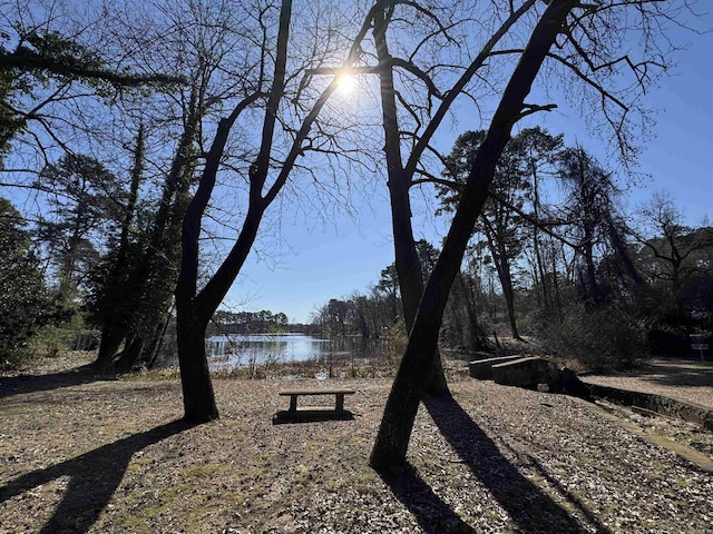 21 Belmont Dr, Little Rock, AR 72204 - exterior space with a water view