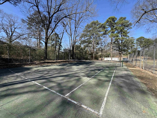 21 Belmont Dr, Little Rock, AR 72204 - view of tennis court featuring fence
