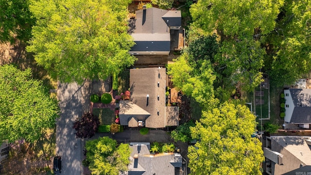 5715 Hawthorne Rd, Little Rock, AR 72207 - drone / aerial view featuring a residential view