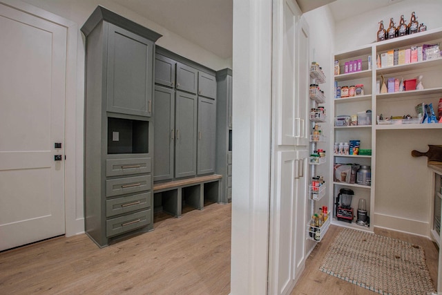 4941 Lake Vista Dr, Benton, AR 72019 - mudroom with light wood-style flooring