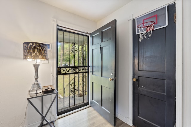 7803 Ascension Rd, Little Rock, AR 72204 - entryway with wood finished floors