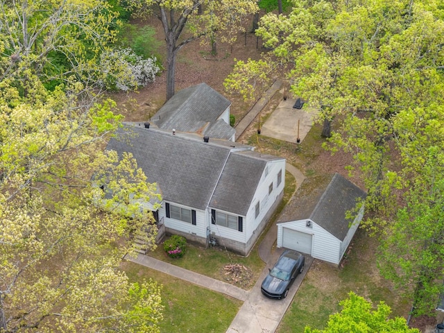 7803 Ascension Rd, Little Rock, AR 72204 - birds eye view of property
