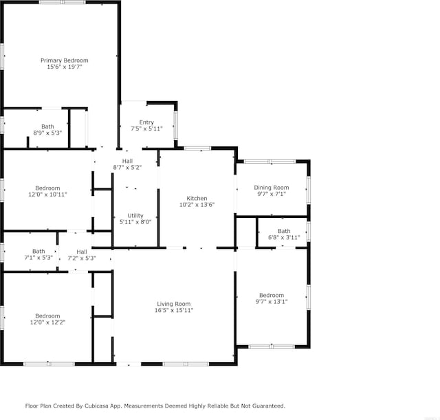7803 Ascension Rd, Little Rock, AR 72204 - floor plan