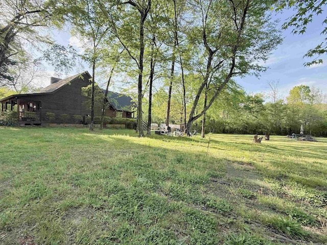 view of yard