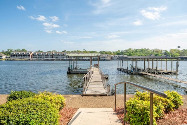 118 Grandview Dr, Hot Springs, AR 71913 - view of dock with a water view