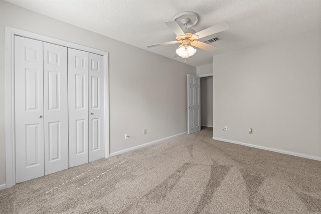 8302 Merriwood Ct, Sherwood, AR 72120 - unfurnished bedroom featuring a closet, carpet floors, visible vents, and baseboards