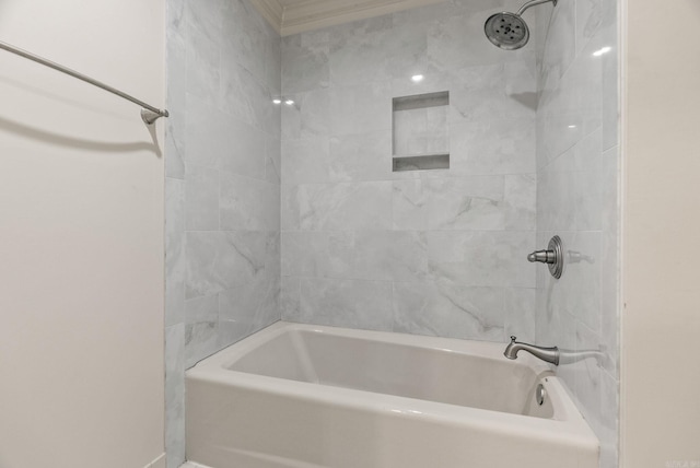 full bath featuring shower / tub combination