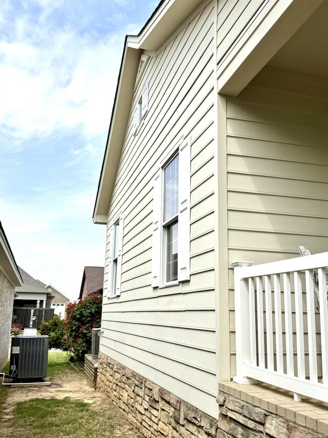 2308 Saxony Blvd, Searcy, AR 72143 - view of home's exterior featuring central air condition unit