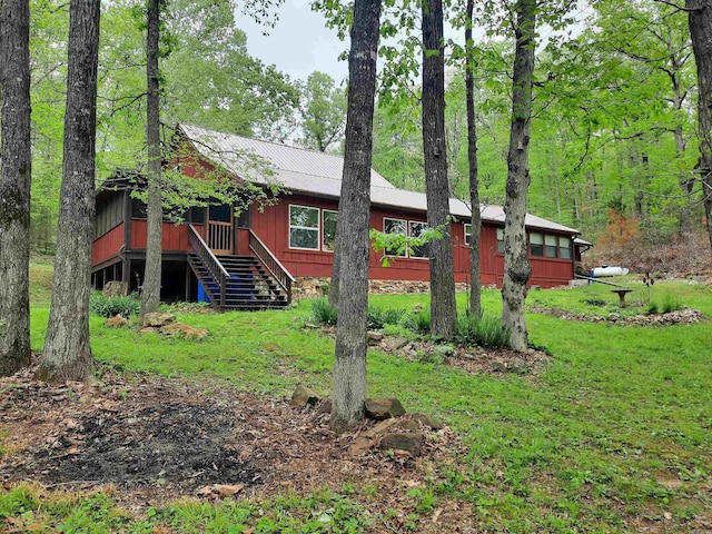 3986 Oak Grove Loop, Mountain View, AR 72560 - exterior space featuring stairs